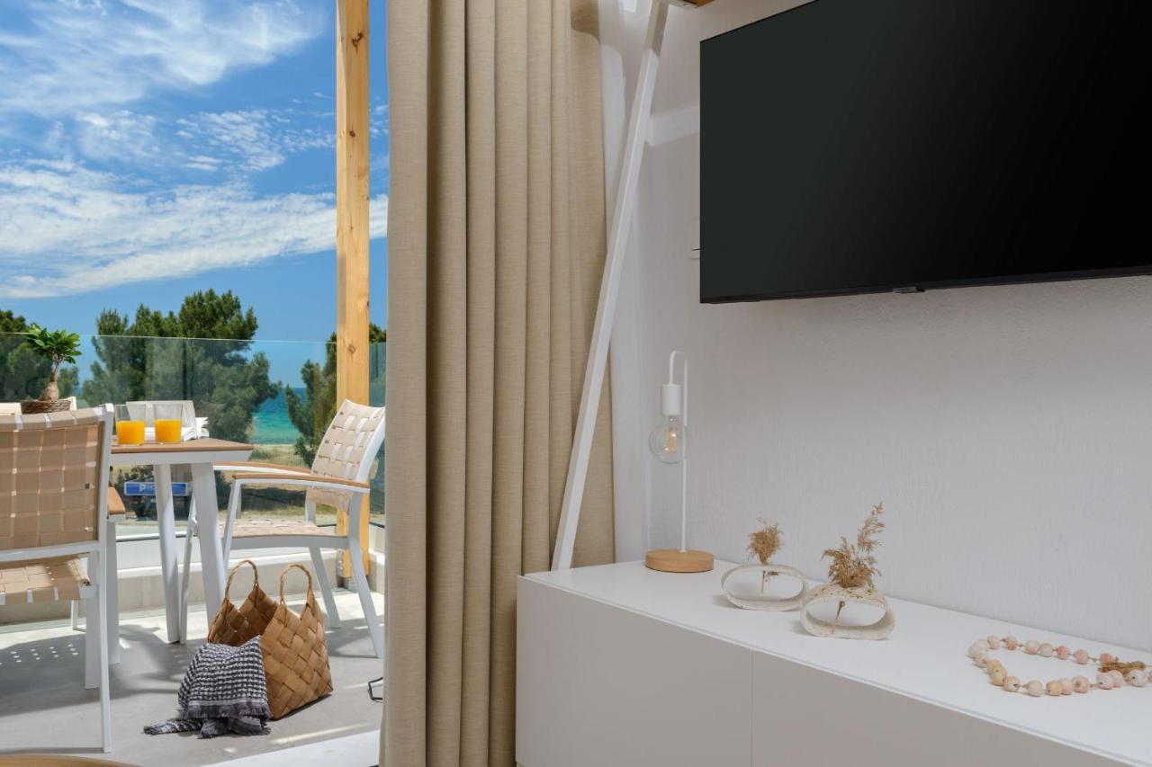 Nisea Beach Apartments Prínos Exteriér fotografie