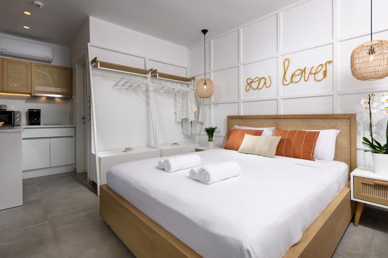Nisea Beach Apartments Prínos Exteriér fotografie