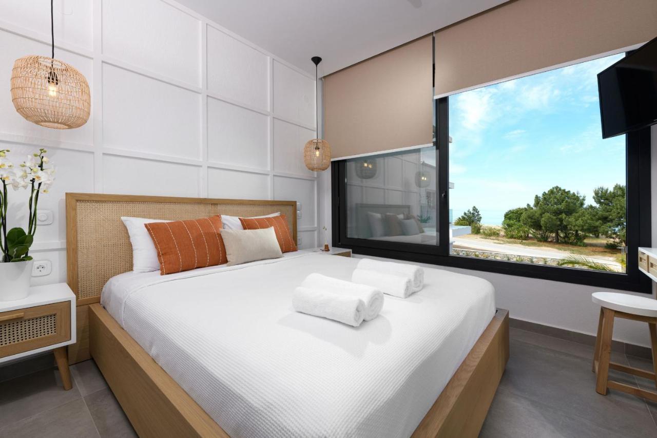 Nisea Beach Apartments Prínos Exteriér fotografie