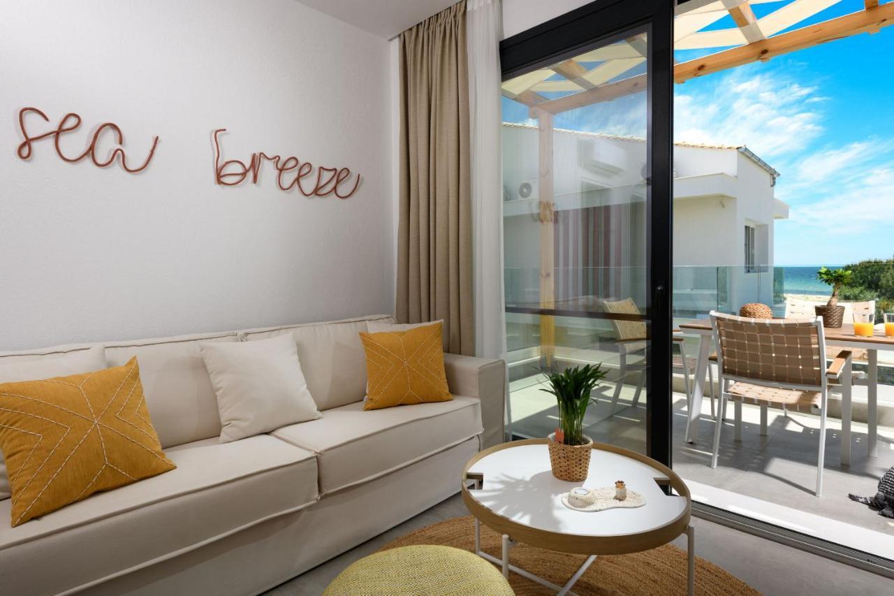 Nisea Beach Apartments Prínos Exteriér fotografie