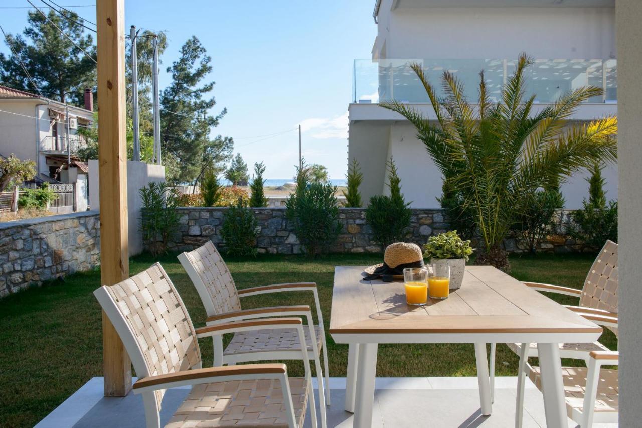 Nisea Beach Apartments Prínos Exteriér fotografie