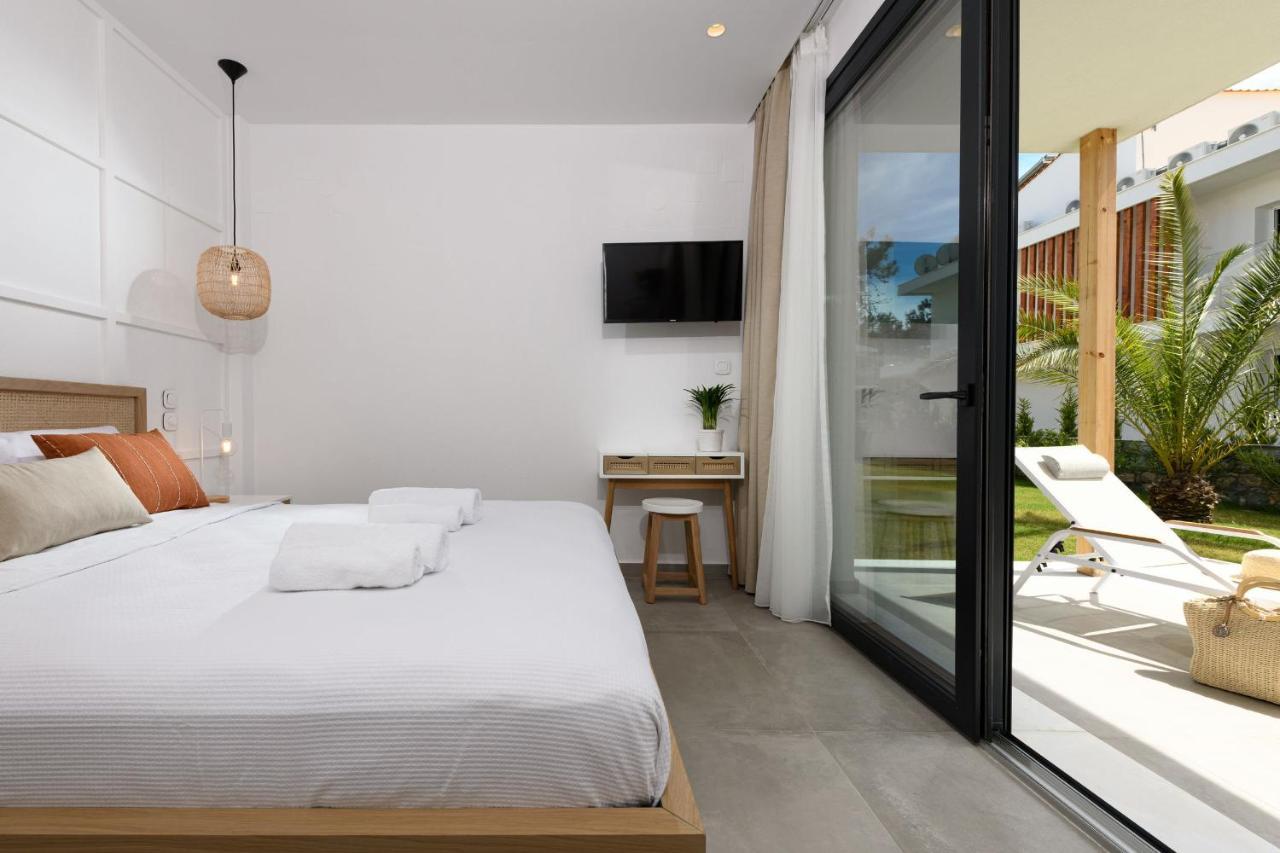 Nisea Beach Apartments Prínos Exteriér fotografie
