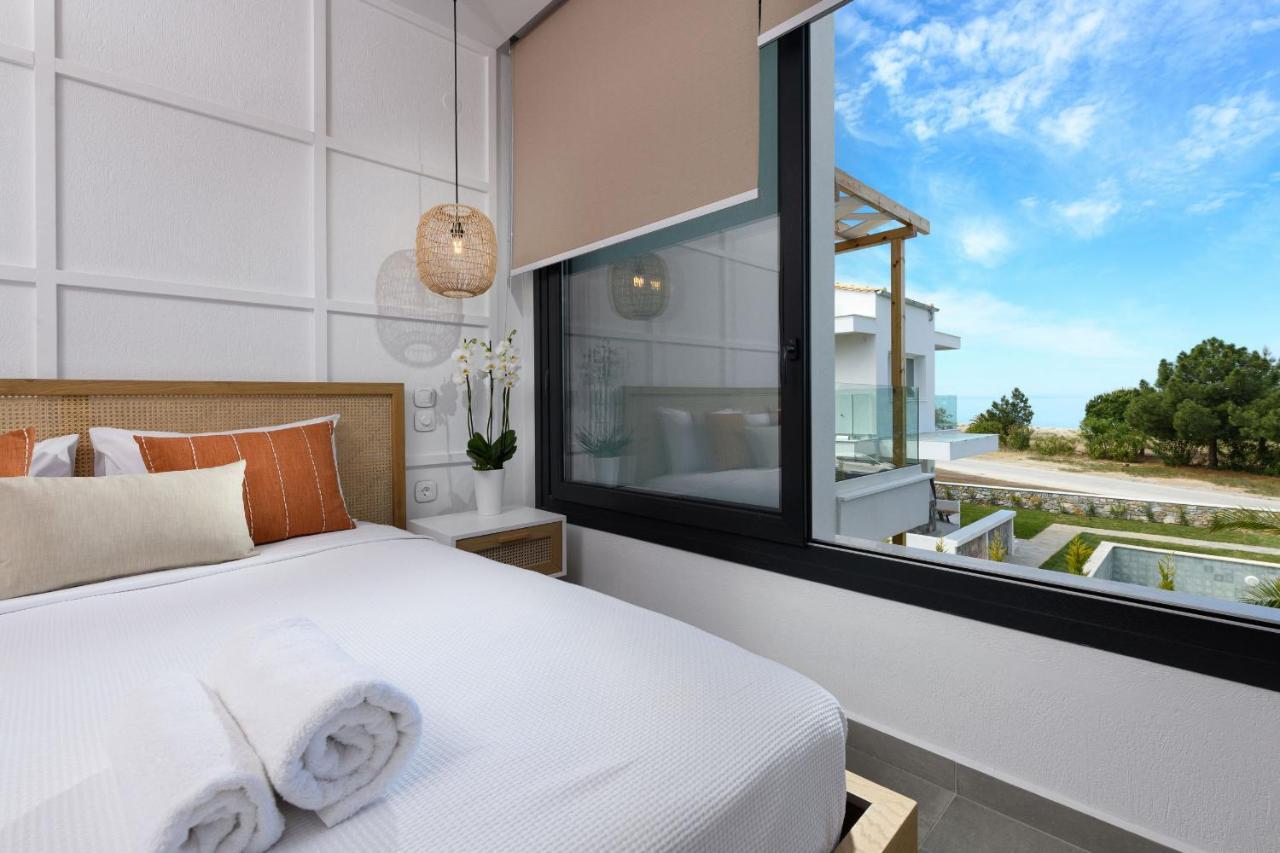 Nisea Beach Apartments Prínos Exteriér fotografie